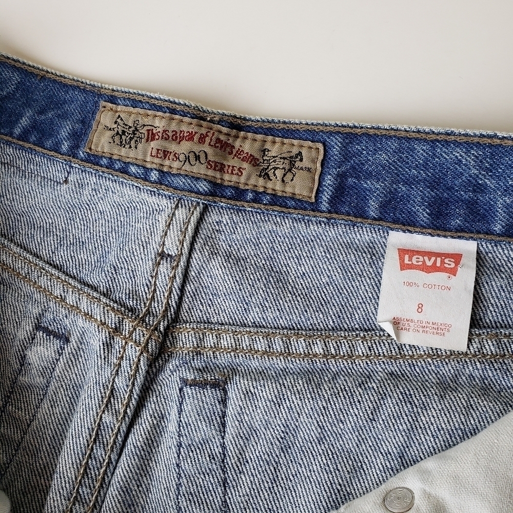 Vintage levis jean skirt - Picture 12 of 16